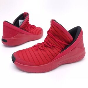 Nike Air Jordan Flight Luxe‎ Gym Red Black Shoes 919716-60 Youth Size 6Y Hoops